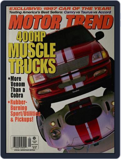 MotorTrend January 1st, 1997 Digital Back Issue Cover
