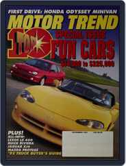 MotorTrend (Digital) Subscription                    November 1st, 1994 Issue