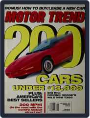 MotorTrend (Digital) Subscription                    September 1st, 1993 Issue