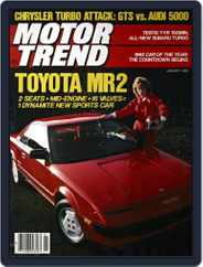 MotorTrend (Digital) Subscription                    January 1st, 1985 Issue