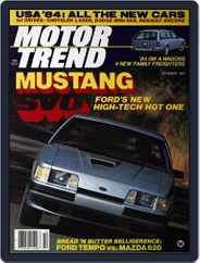 MotorTrend (Digital) Subscription                    October 1st, 1983 Issue