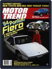 MotorTrend (Digital) Subscription                    September 1st, 1983 Issue
