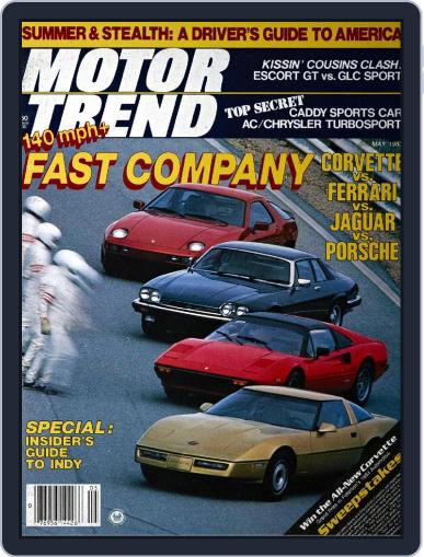MotorTrend May 1st, 1983 Digital Back Issue Cover