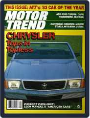 MotorTrend (Digital) Subscription                    February 1st, 1983 Issue