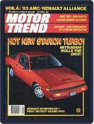 MotorTrend (Digital) Subscription                    September 1st, 1982 Issue
