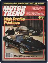 MotorTrend (Digital) Subscription                    July 1st, 1982 Issue