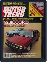 MotorTrend (Digital) Subscription                    November 1st, 1981 Issue