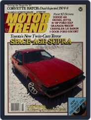 MotorTrend (Digital) Subscription                    October 1st, 1981 Issue