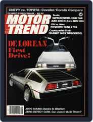 MotorTrend (Digital) Subscription                    May 1st, 1981 Issue