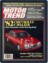 MotorTrend (Digital) Subscription                    April 1st, 1981 Issue