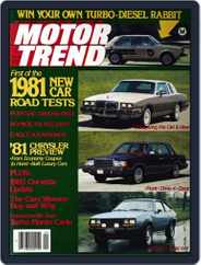 MotorTrend (Digital) Subscription                    September 1st, 1980 Issue