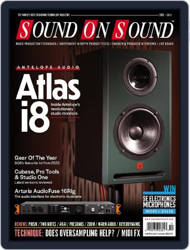 Sound On Sound USA December 1st, 2023 Digital Back Issue Cover