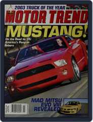 MotorTrend (Digital) Subscription                    February 1st, 2003 Issue