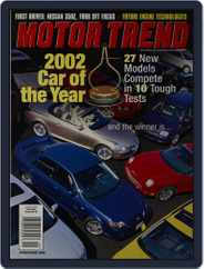 MotorTrend (Digital) Subscription                    January 1st, 2002 Issue