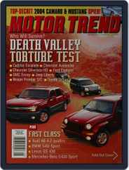 MotorTrend (Digital) Subscription                    September 1st, 2001 Issue