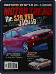 MotorTrend (Digital) Subscription                    June 1st, 2001 Issue