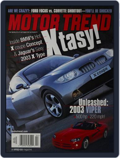 MotorTrend April 1st, 2001 Digital Back Issue Cover