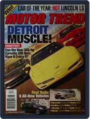 MotorTrend (Digital) Subscription                    August 1st, 2000 Issue