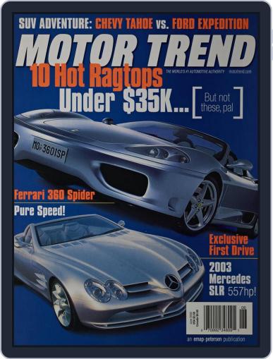 MotorTrend June 1st, 2000 Digital Back Issue Cover