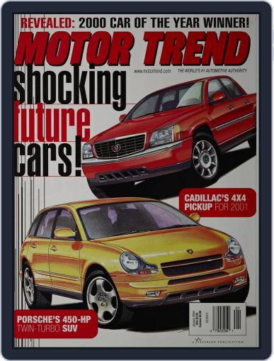 MotorTrend January 1st, 2000 Digital Back Issue Cover