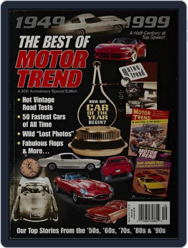MotorTrend December 20th, 1999 Digital Back Issue Cover