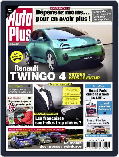 Auto Plus France November 24th, 2023 Digital Back Issue Cover