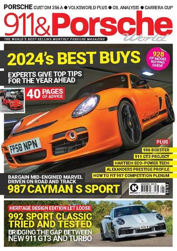 911 & Porsche World January 1st, 2024 Digital Back Issue Cover