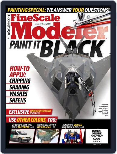 FineScale Modeler January 1st, 2024 Digital Back Issue Cover