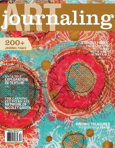 Art Journaling January 1st, 2021 Digital Back Issue Cover