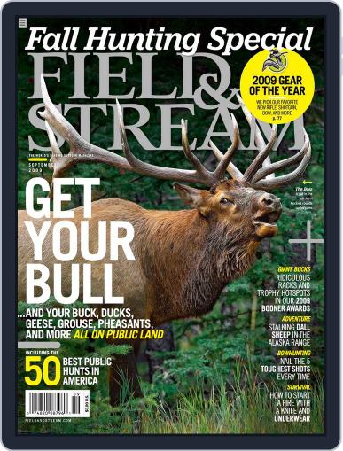 Field & Stream August 8th, 2009 Digital Back Issue Cover
