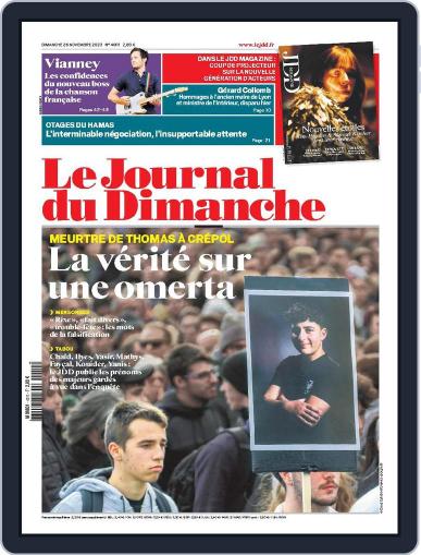 Le Journal du dimanche November 26th, 2023 Digital Back Issue Cover
