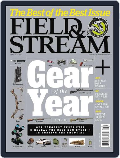 Field & Stream August 7th, 2010 Digital Back Issue Cover
