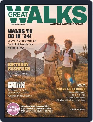 Great Walks December 1st, 2023 Digital Back Issue Cover