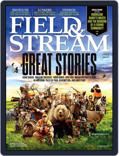 Field & Stream January 7th, 2013 Digital Back Issue Cover