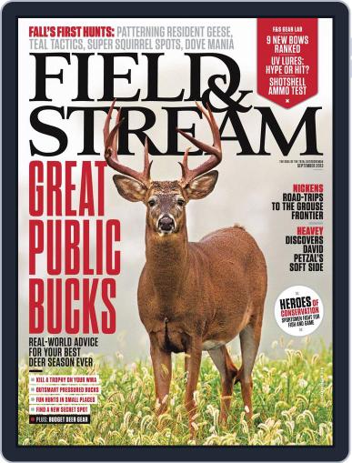 Field & Stream August 10th, 2013 Digital Back Issue Cover