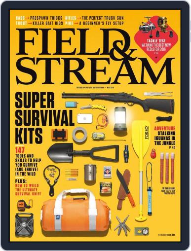 Field & Stream April 16th, 2016 Digital Back Issue Cover