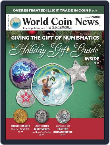 World Coin News December 1st, 2023 Digital Back Issue Cover