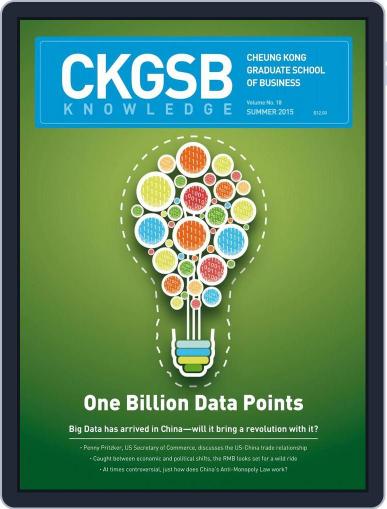 CKGSB Knowledge - China Business and Economy June 1st, 2015 Digital Back Issue Cover