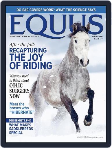 Equus November 7th, 2023 Digital Back Issue Cover