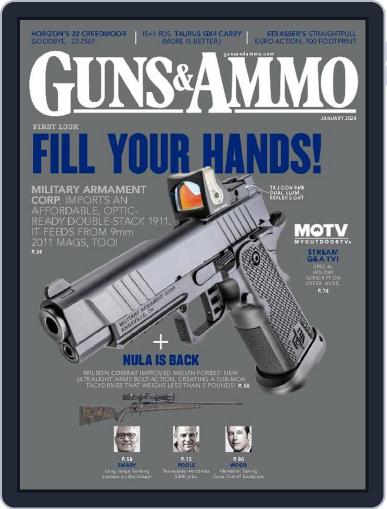 Guns & Ammo January 1st, 2024 Digital Back Issue Cover