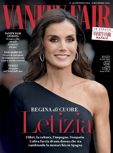 Vanity Fair Italia November 29th, 2023 Digital Back Issue Cover