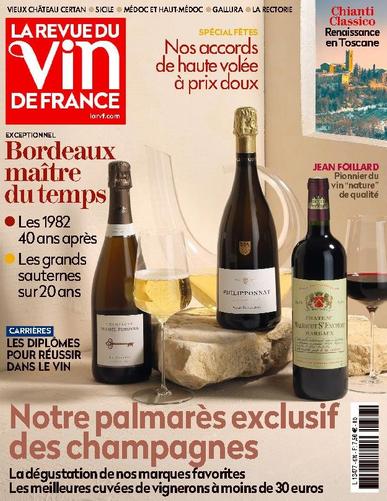 La Revue Du Vin De France December 1st, 2023 Digital Back Issue Cover