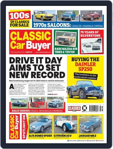 Classic Car Buyer November 29th, 2023 Digital Back Issue Cover
