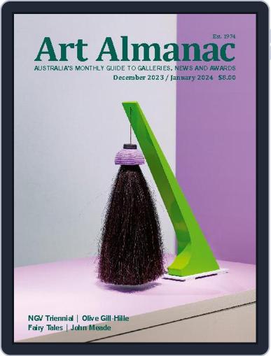 Art Almanac December 1st, 2023 Digital Back Issue Cover