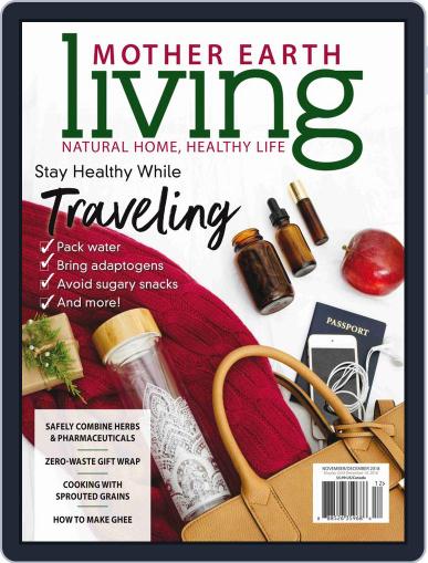 Mother Earth Living November 1st, 2018 Digital Back Issue Cover