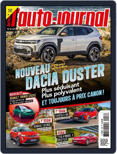 L'auto-journal November 30th, 2023 Digital Back Issue Cover