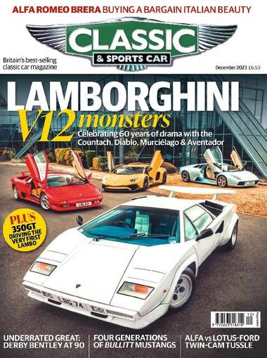 Classic & Sports Car December 1st, 2023 Digital Back Issue Cover