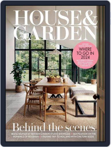 House and Garden January 1st, 2024 Digital Back Issue Cover