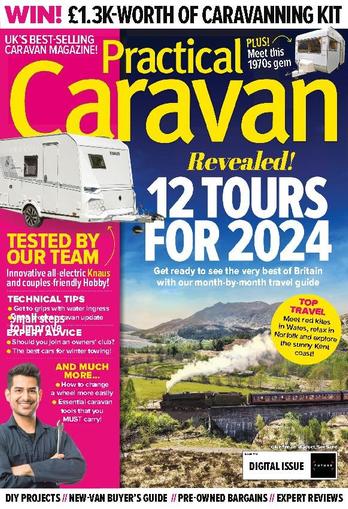 Practical Caravan January 1st, 2024 Digital Back Issue Cover