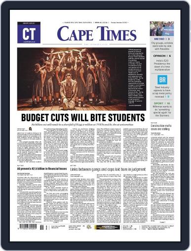 Cape Times November 30th, 2023 Digital Back Issue Cover